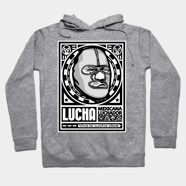 viva la lucha libre#1mono Hoodie by RK58